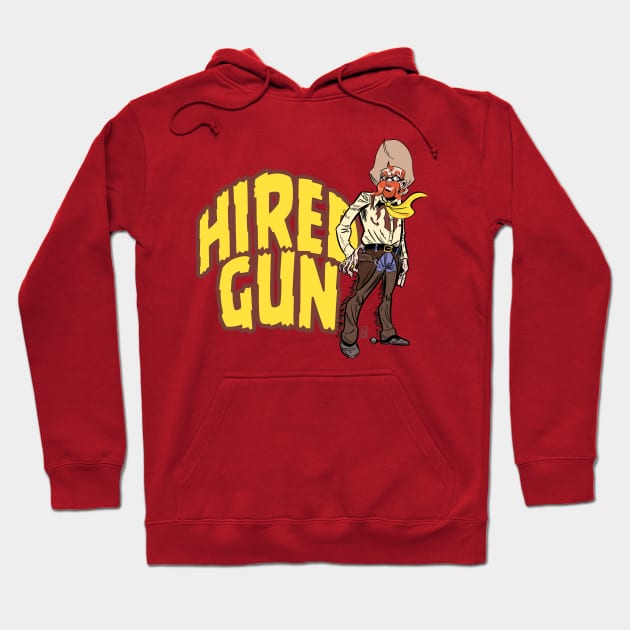 Hired Gun Hoodie by Mason Comics